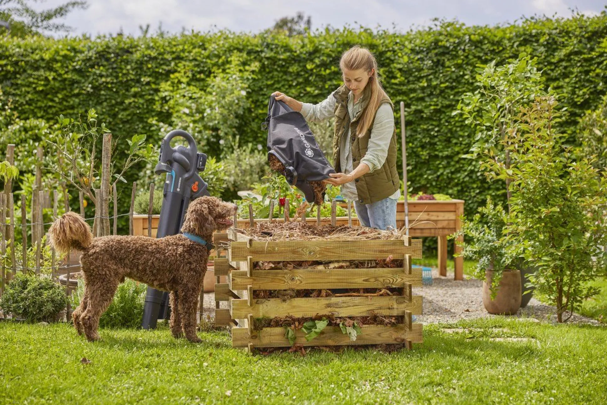 Accu bladblazer/-zuiger PowerJet Collect