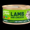 Adult lam&kip in saus 85g
