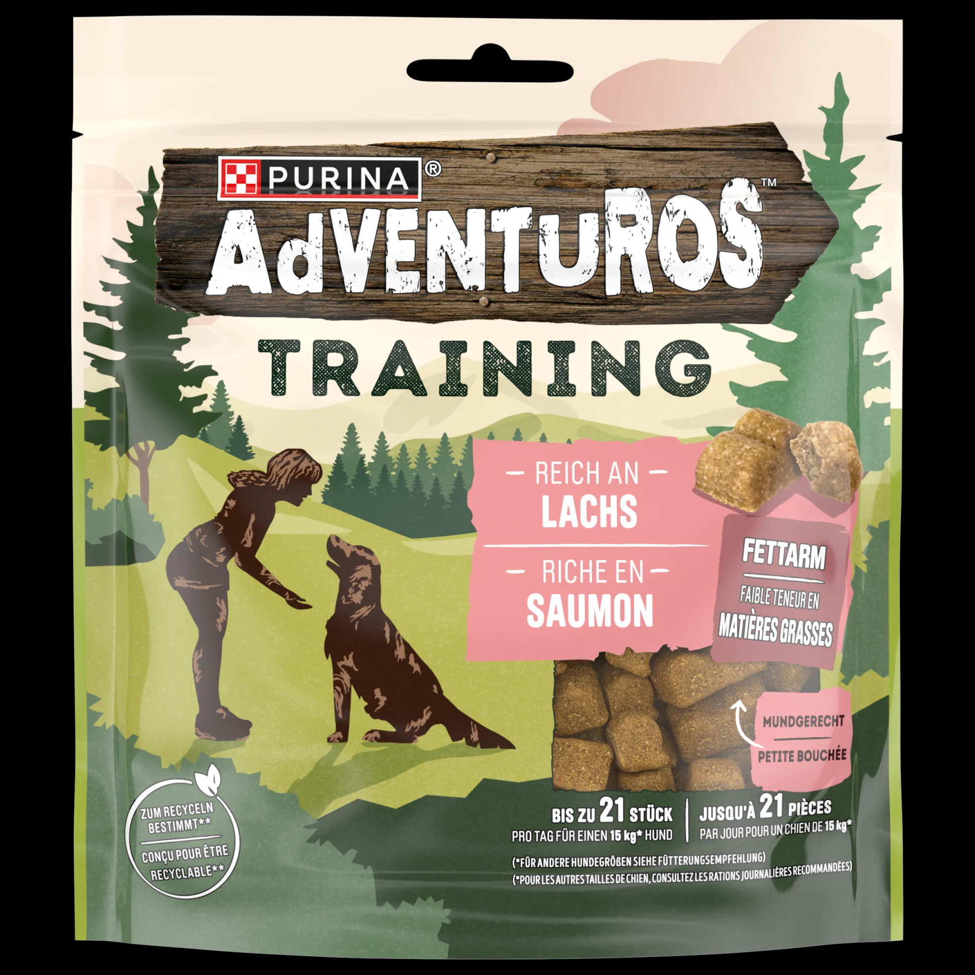 Adventuros Training Zalm 115g