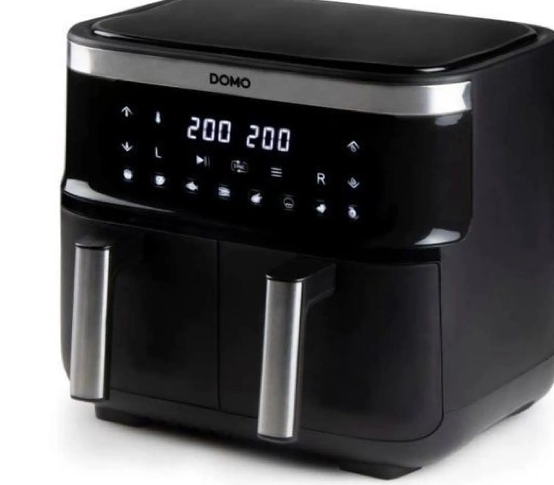 Airfryer double fry zone 2x4l