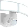 Arc wandlamp security licht met sensor satijn wit led 13w