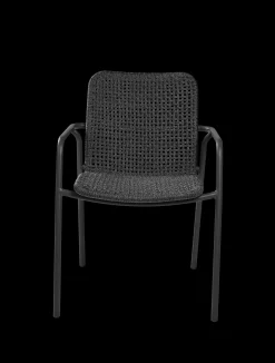 Armstoel Aruba antracite