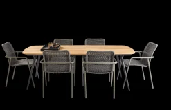 Armstoel Aruba antracite