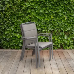 Armstoel Modulo grijs antraciet