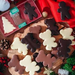 Assortiment marshmallows melk, puur en witte chocolade