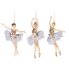 Ballerina ornament met tule en parels