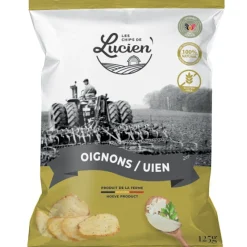 Belgische chips met ui 125g