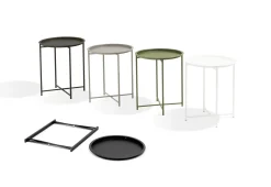 Bijzettafel Nora wit