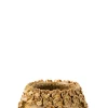 Bloemp bloem rond ker ok s (15.5x15.5x10cm)
