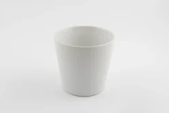 BLOEMPOT CONISCH BASIC MINI Ø 7CM MAT WIT