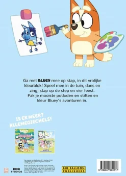 Bluey - kleur mee met bluey
