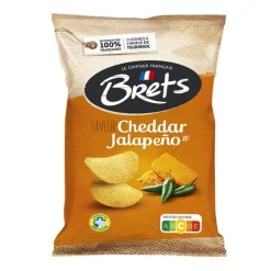 Brets chips met cheddar jalapeño smaak