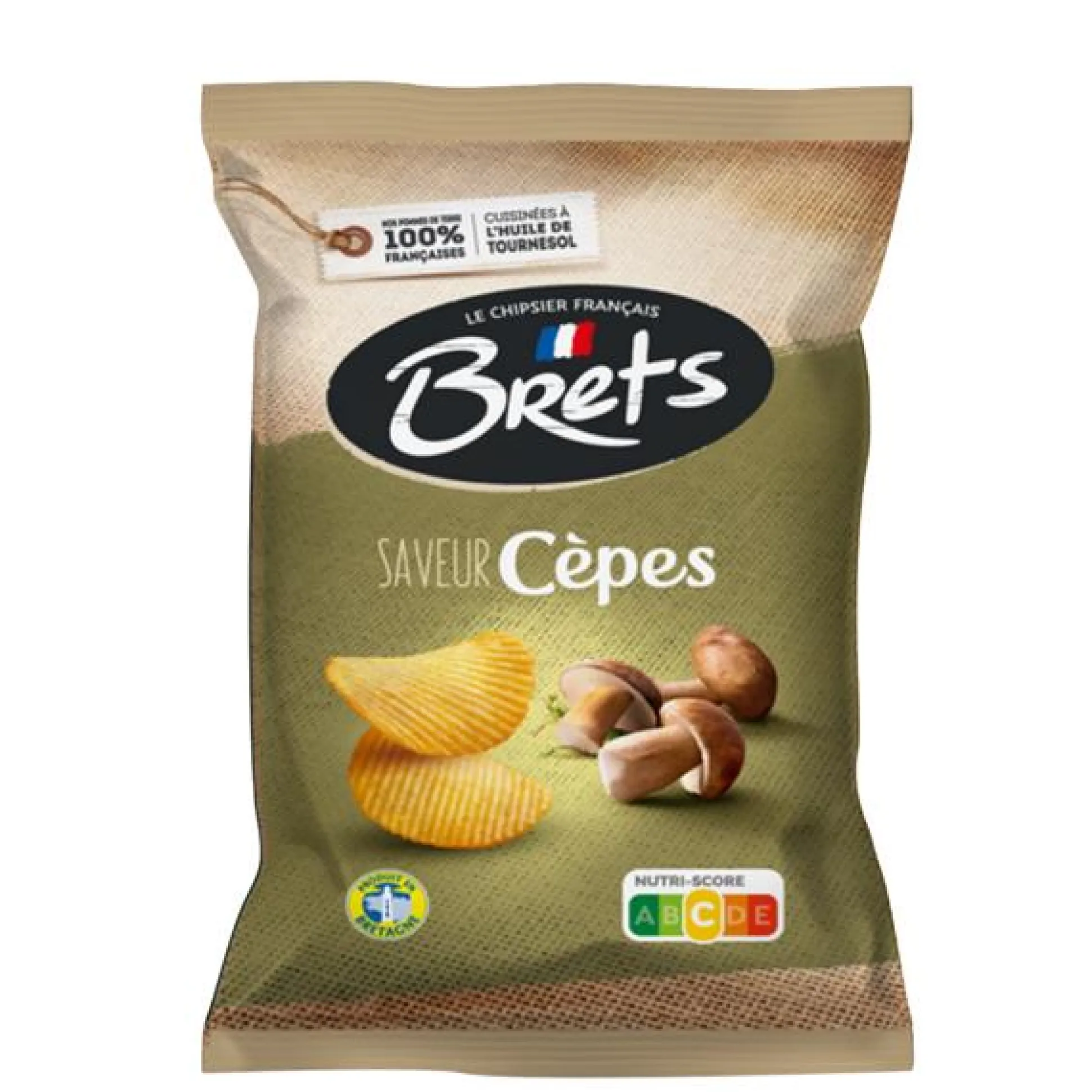 Brets chips met eekhoorntjesbrood smaak