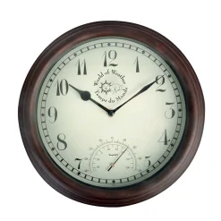 Buitenklok kunststof