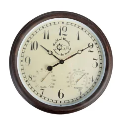 Buitenklok kunststof