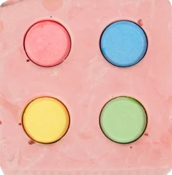 Calcium kubus 4 kleuren 120g