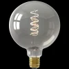 calex led lamp globe G125 flex filament E27 titanium dimbaar