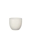 Carrie pot rond wit glaze - h14xd16cm
