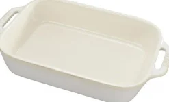 Ceramic by Staub Gratineerschaal 34 x 24 cm - ivoor