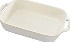 Ceramic by Staub Gratineerschaal 27 x 20 cm - ivoor