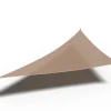Coolfit schaduwdoek driehoek 90°, 570x400x400cm, zand