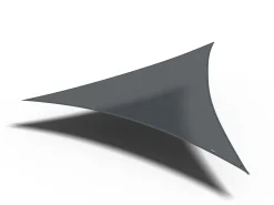 Coolfit schaduwdoek driehoek, 360x360x360cm, antraciet