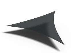 Coolfit schaduwdoek driehoek, 500x500x500cm, zwart