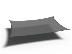 Coolfit schaduwdoek rechthoek, 400x300cm, antraciet