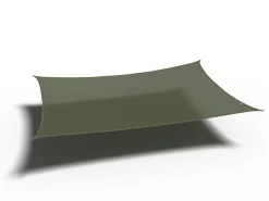 Coolfit schaduwdoek rechthoek, 400x300cm, olijf