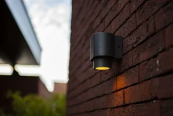 Cypres wandlamp donkergrijs gu10 max.7ww