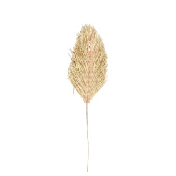 Decoratie blad roze - l70xb21xh1cm