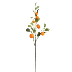Decoratie tangerine branche oranje - l104cm