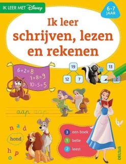 Disney ik leer schrijven, lezen +rekenen