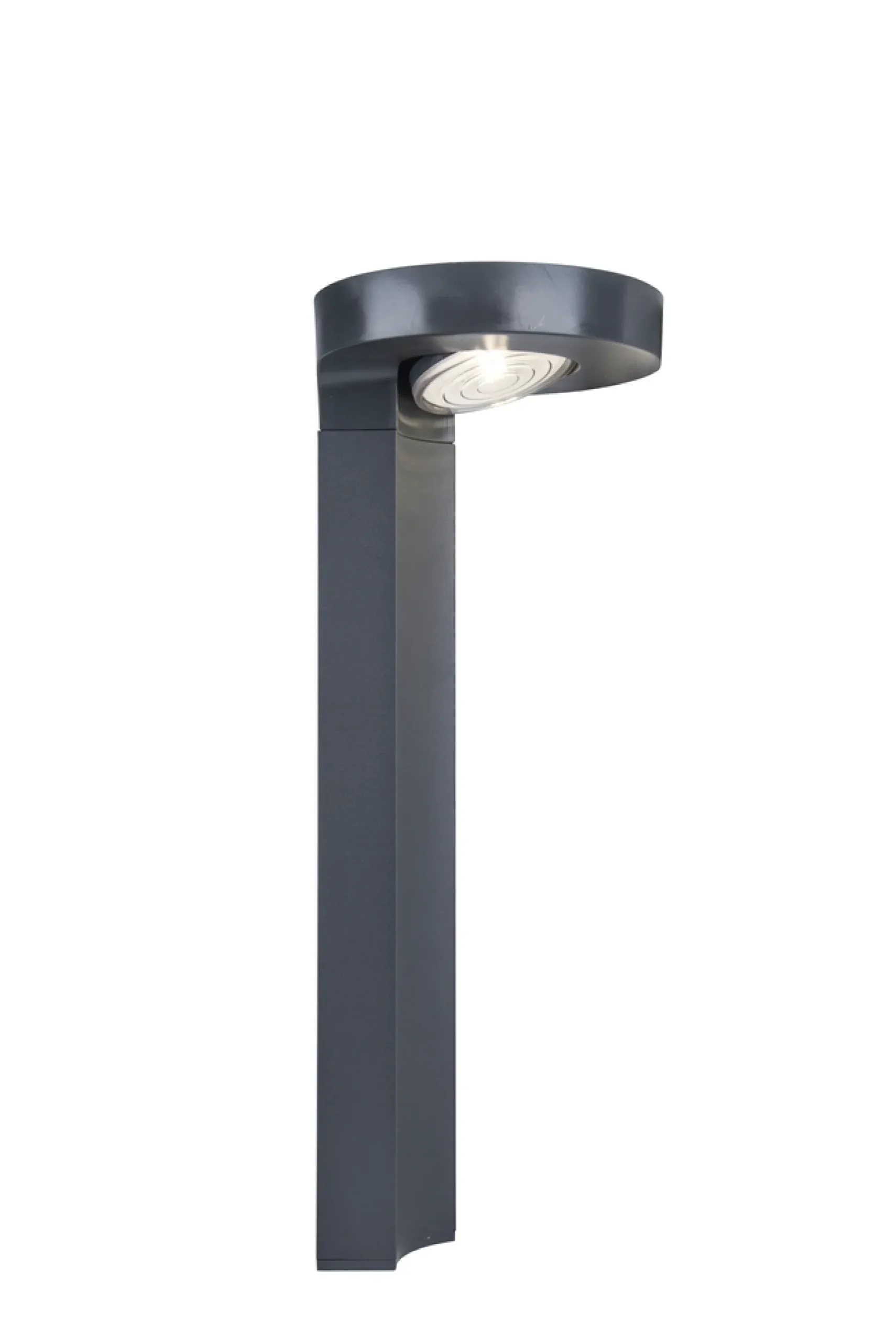 Diso solar tuinpaal donkergrijs led 2w