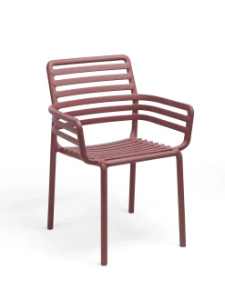 Doga armchair marsala