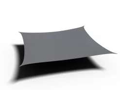 Dreamsail schaduwdoek vierkant, 500x500cm, grijs