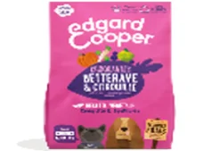 Edgard & cooper, hondenbrokken voor adult plant based bieten, 2,5kg
