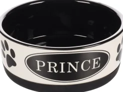 Eet- en drinkpot kenzo rond wit & zwart