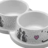 Eetpot dupl cats in love 2x350ml