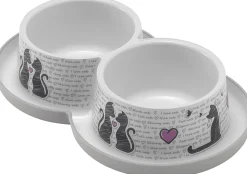 Eetpot dupl cats in love 2x350ml