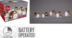 Egel set van 5 stuks 40led