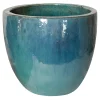 Egg pot geglazuurd celadon d50h40