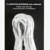 ELASTIC LACES WITH ENDINGS Blanc