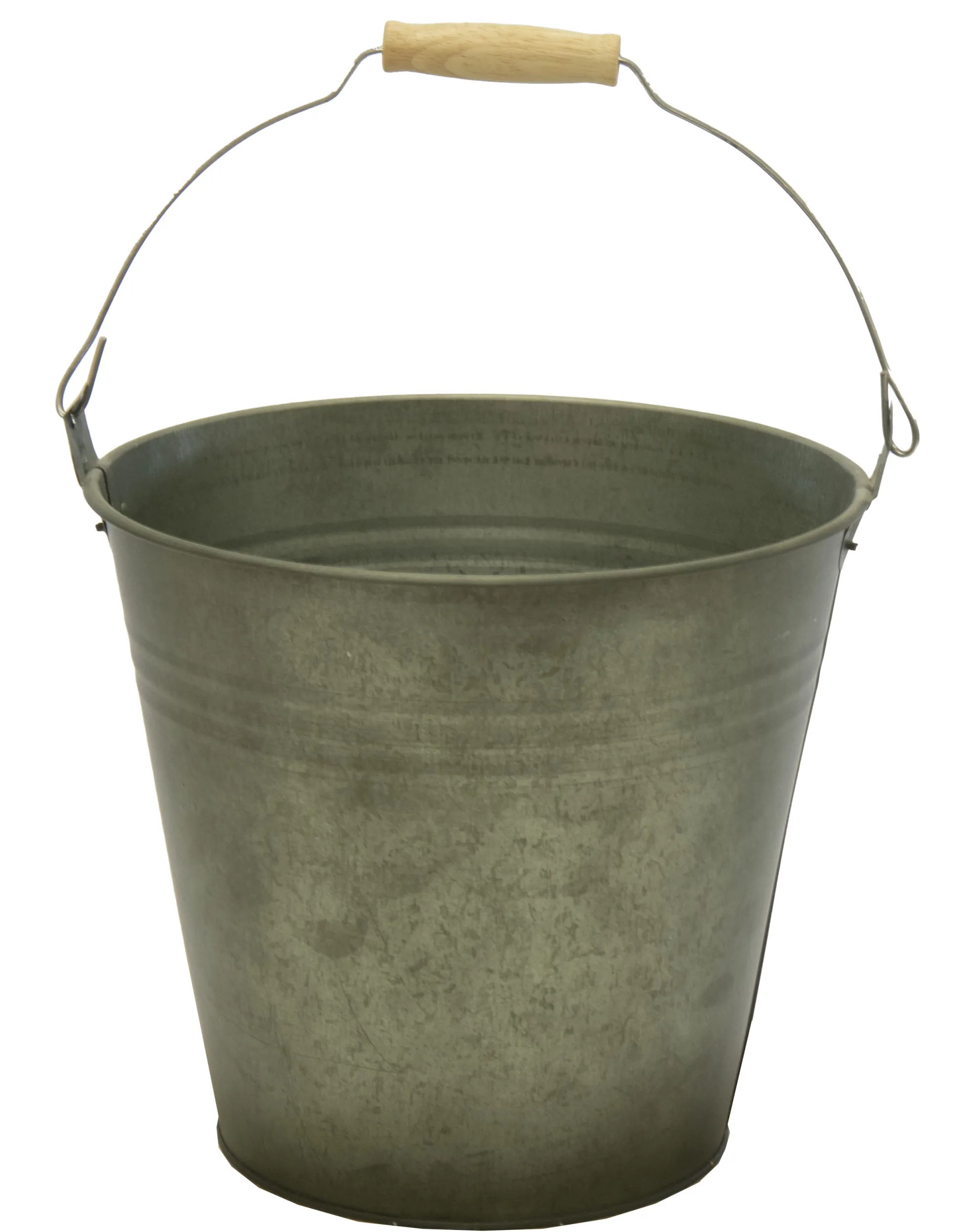 Emmer zink vintage groen d30h29