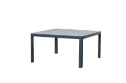 Eno tafel vierkant verlengbaar antraciet