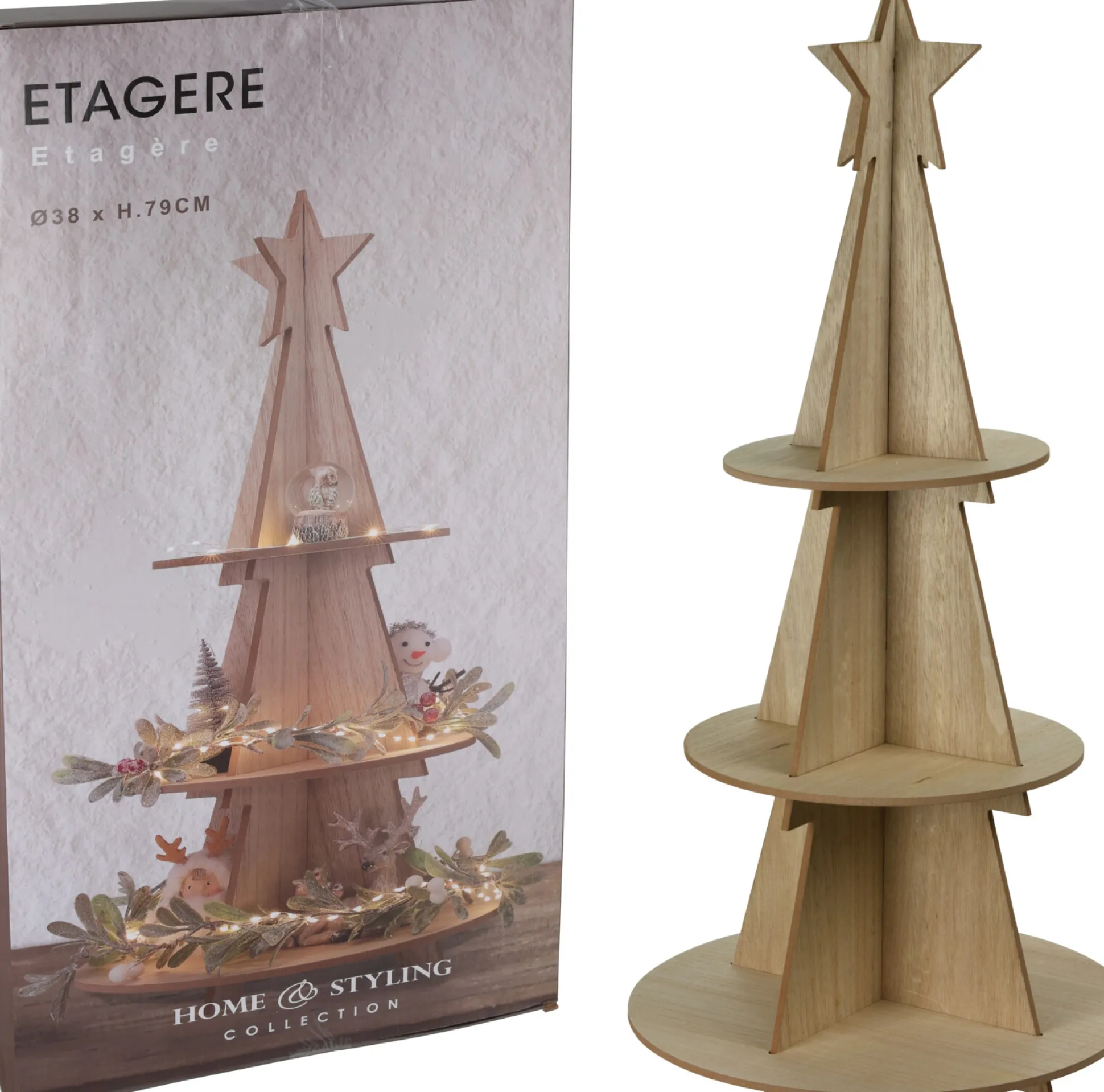 Etagere kerstboom