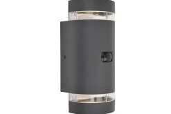 Focus wandlamp donkergrijs gu11 2*max.7ww