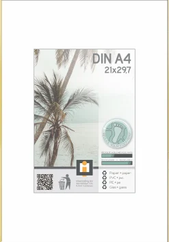 fotolijst kyoto goud 21x30 cm