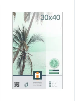 fotolijst kyoto zwart 30x40 cm