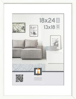 fotolijst madrid wit 18x24 cm